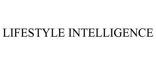Trademark Logo LIFESTYLE INTELLIGENCE