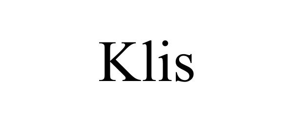 Trademark Logo KLIS