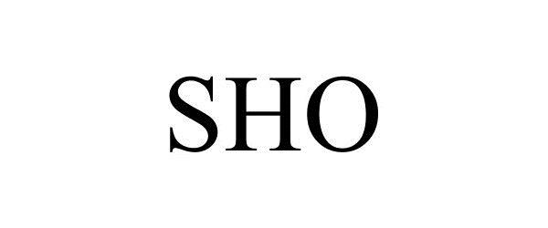 Trademark Logo SHO