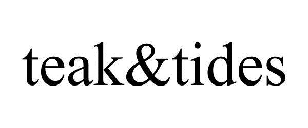 Trademark Logo TEAK&TIDES
