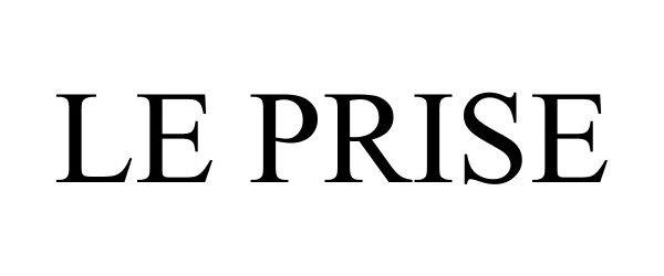 Trademark Logo LE PRISE