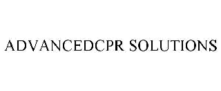  ADVANCEDCPR SOLUTIONS