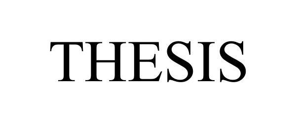 Trademark Logo THESIS