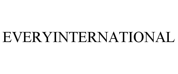  EVERYINTERNATIONAL