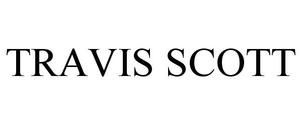 Trademark Logo TRAVIS SCOTT