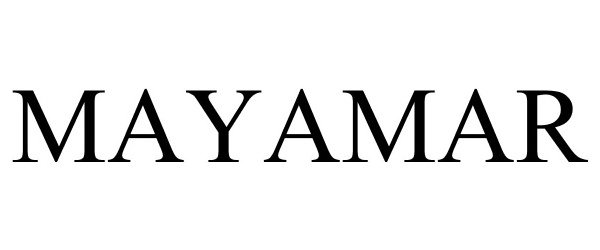 Trademark Logo MAYAMAR