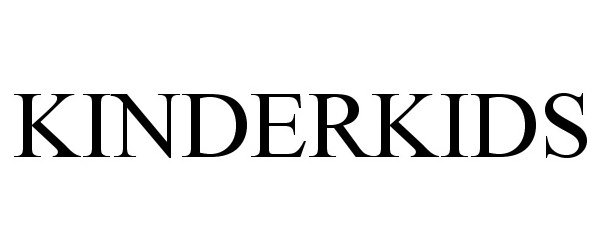 Trademark Logo KINDERKIDS