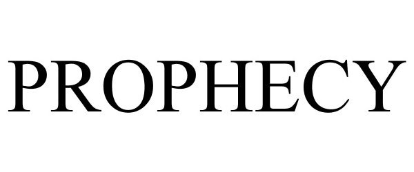 Trademark Logo PROPHECY