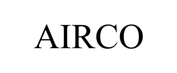 Trademark Logo AIRCO