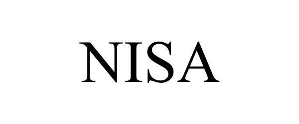 Trademark Logo NISA