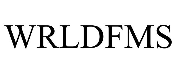 Trademark Logo WRLDFMS