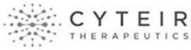 Trademark Logo CYTEIR THERAPEUTICS