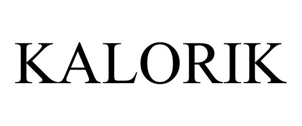 Trademark Logo KALORIK