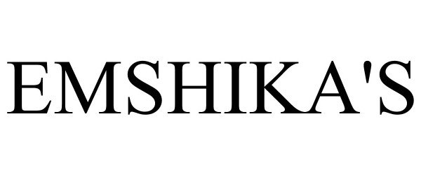 Trademark Logo EMSHIKA'S