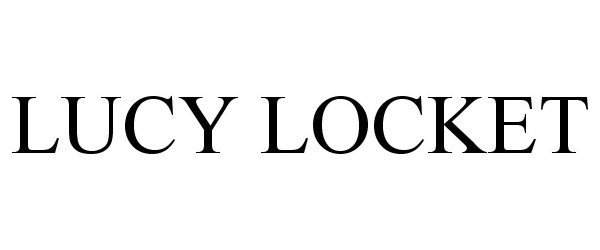 Trademark Logo LUCY LOCKET