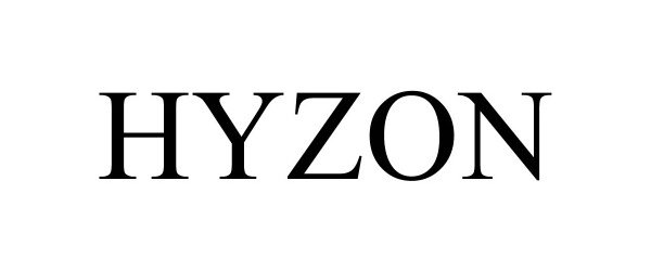 Trademark Logo HYZON