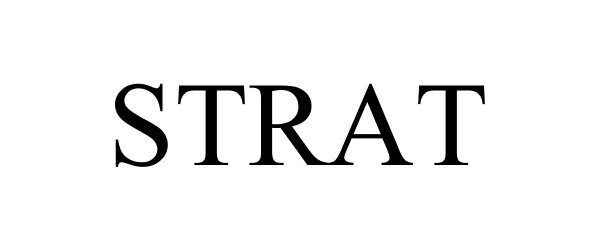 Trademark Logo STRAT