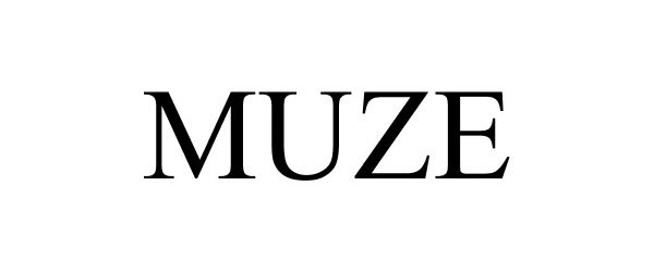 Trademark Logo MUZE