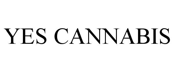 Trademark Logo YES CANNABIS