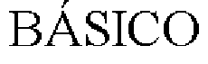 Trademark Logo BÁSICO