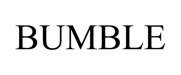 Trademark Logo BUMBLE
