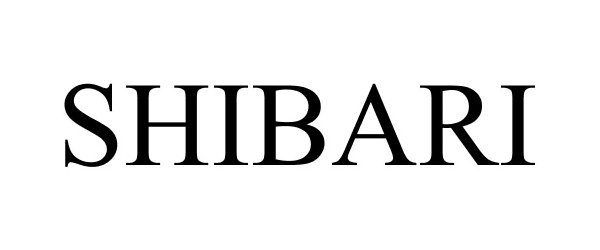 Trademark Logo SHIBARI