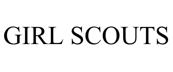 Trademark Logo GIRL SCOUTS