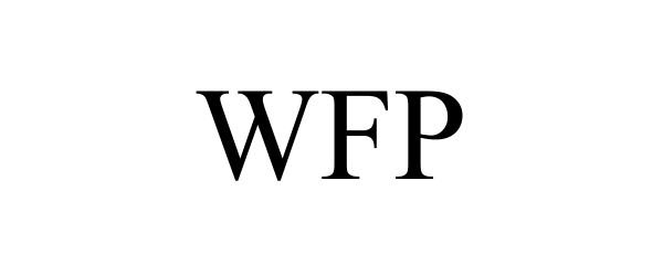 Trademark Logo WFP
