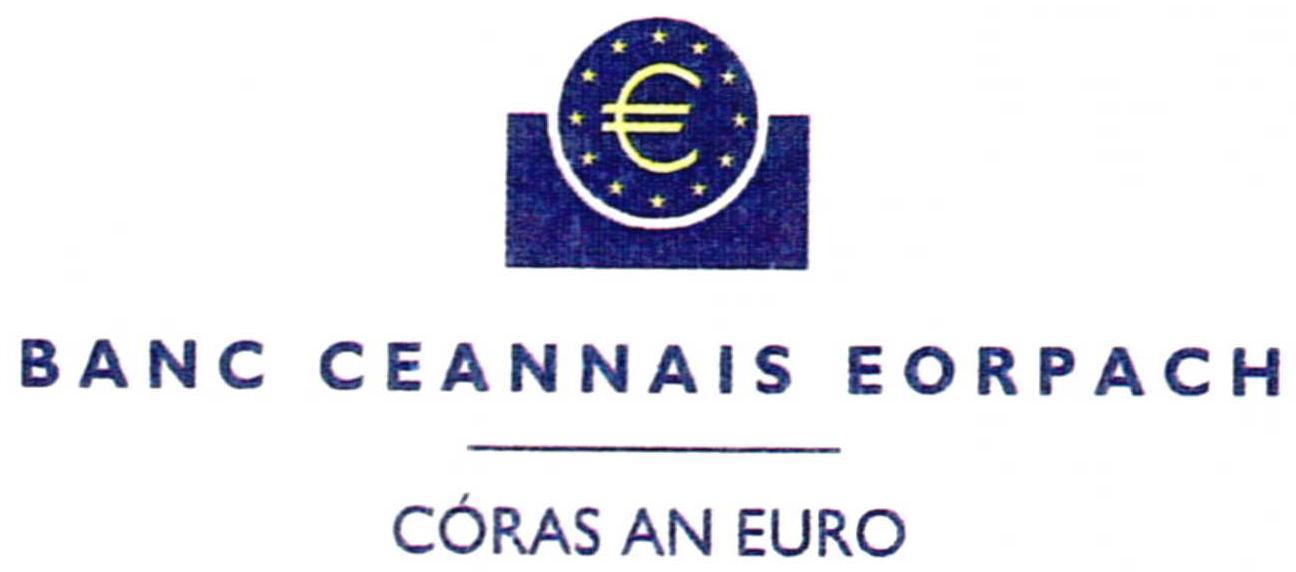 Trademark Logo ¿ BANC CEANNAIS EORPACH CÃRAS AN EURO