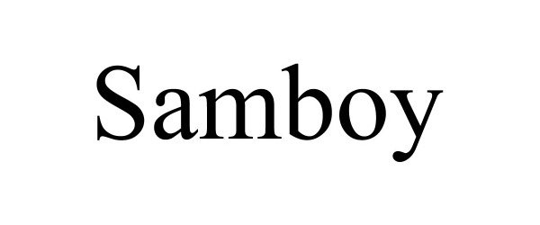 Trademark Logo SAMBOY