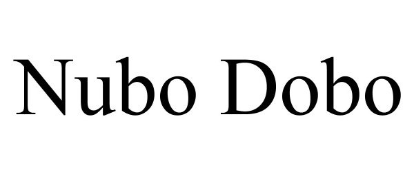 Trademark Logo NUBO DOBO