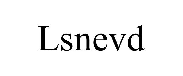 Trademark Logo LSNEVD