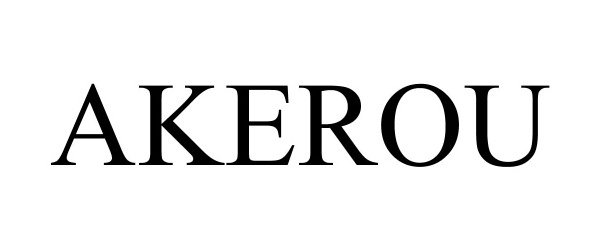 Trademark Logo AKEROU