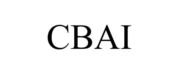 Trademark Logo CBAI