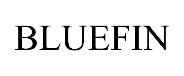 Trademark Logo BLUEFIN