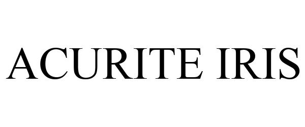 Trademark Logo ACURITE IRIS
