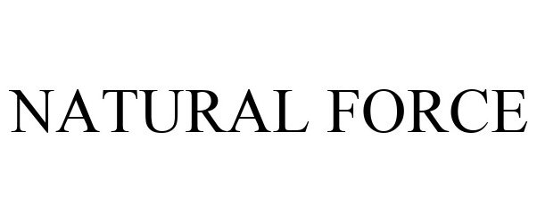 Trademark Logo NATURAL FORCE