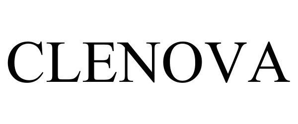 Trademark Logo CLENOVA