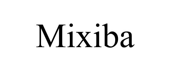 Trademark Logo MIXIBA
