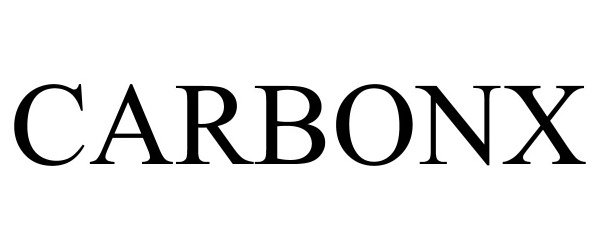 Trademark Logo CARBONX