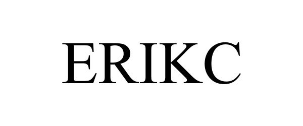 Trademark Logo ERIKC