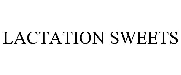 Trademark Logo LACTATION SWEETS