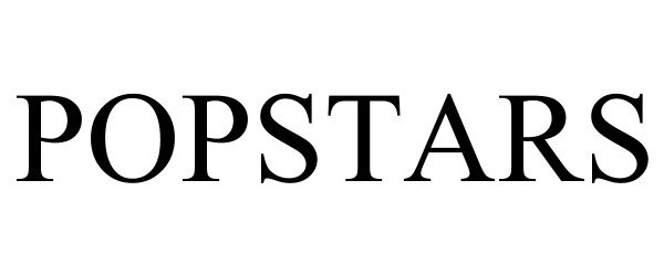 Trademark Logo POPSTARS