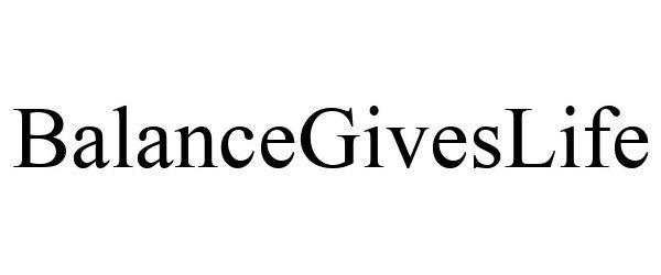  BALANCEGIVESLIFE