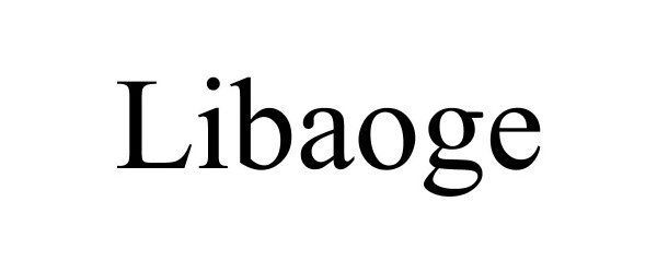 Trademark Logo LIBAOGE