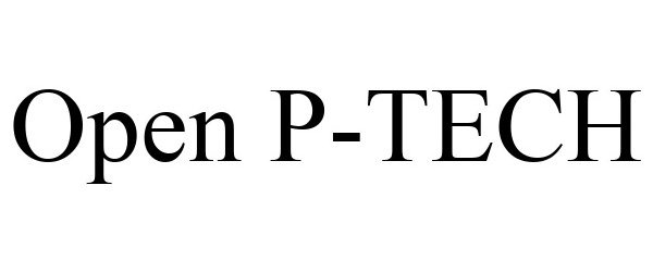 Trademark Logo OPEN P-TECH