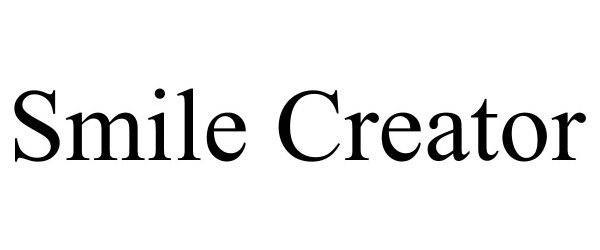 Trademark Logo SMILE CREATOR