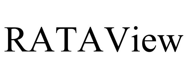 Trademark Logo RATAVIEW