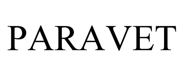 Trademark Logo PARAVET