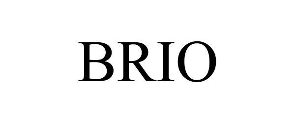 Trademark Logo BRIO